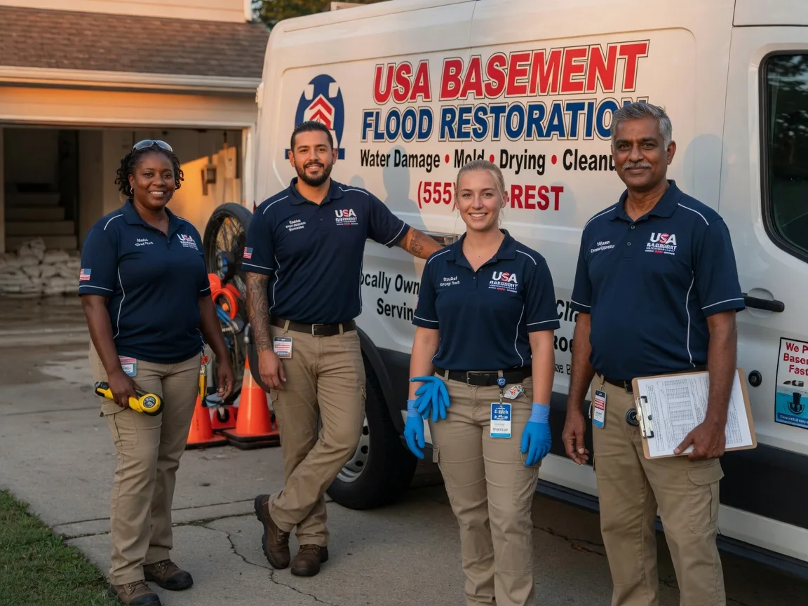 Basement Flood Cleanup company in Lena, MS