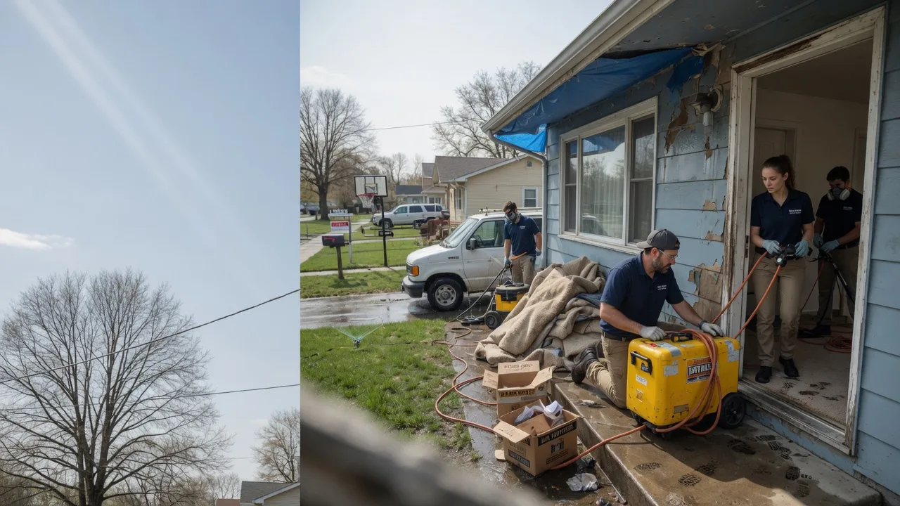 Basement Flood Cleanup in Lena, MS near me